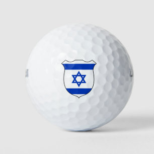 Israel Flag Grand Patriotic Golfball
