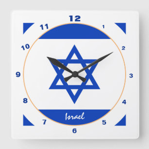 Israel Flag & Israel trendige Mode / Design Uhr