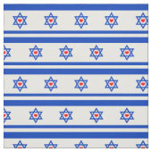 Israel Flag & jüdisches Herz / trendige Modebraut Stoff (Muster)