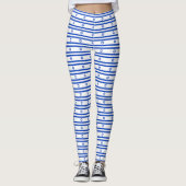 Israel flag leggings (Vorderseite)