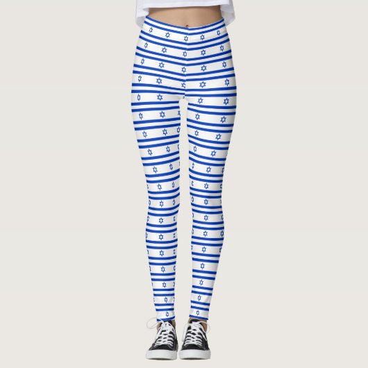 Israel flag leggings (Vorderseite)
