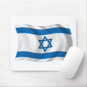 Israel Flag Mousepad (Mit Mouse)