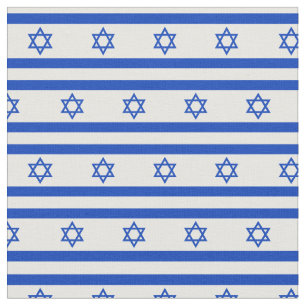 Israel Flag National Trendy Fabric /mode Stoff