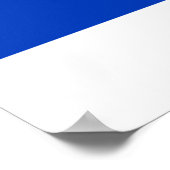 Israel flag  poster (Ecke)