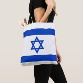 Israel flagblue white modern patriotic tasche (Von Nahem)