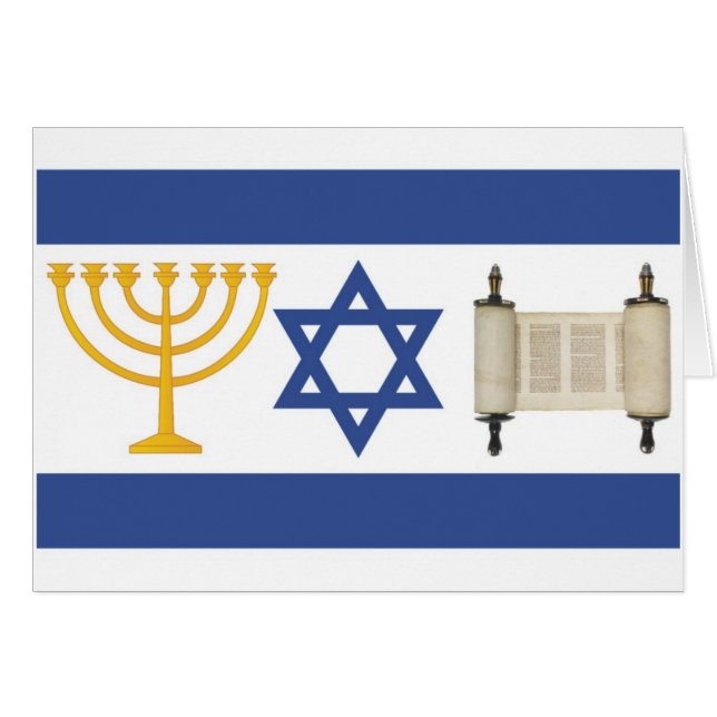 Israel-Flagge (Vorderseite (Horizontal))