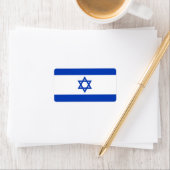 Israel-Flagge Adressaufkleber (Insitu)