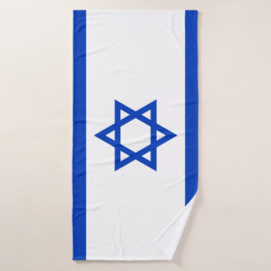 Israel-flagge.ai Badehandtuch