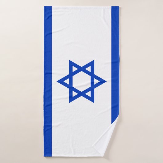 Israel-flagge.ai Badehandtuch (Badehandtuch)