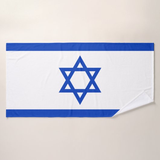 Israel-flagge.ai Badehandtuch (Badehandtuch)