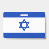 Israel-Flagge Ausweis (Rückseite)