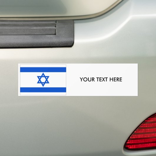 ISRAEL-FLAGGE Autoaufkleber (Auf Auto)