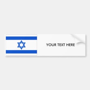ISRAEL-FLAGGE Autoaufkleber