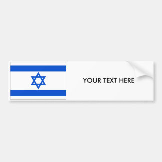 ISRAEL-FLAGGE Autoaufkleber
