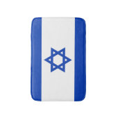 Israel-Flagge Badematte (Vorderseite Vertikal)