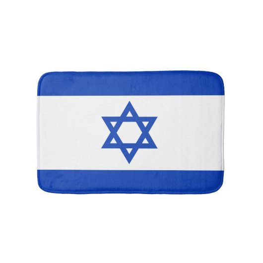 Israel-Flagge Badematte (Vorderseite)