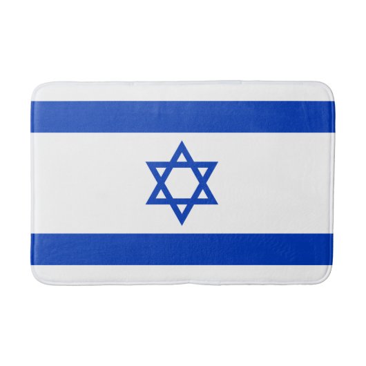 Israel-Flagge Badematte (Vorderseite)
