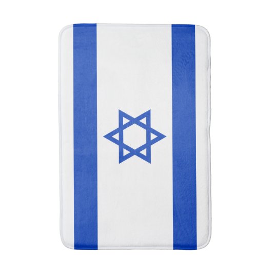 Israel-Flagge Badematte (Vorderseite Vertikal)