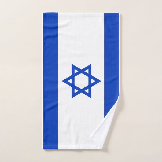 Israel-Flagge Badhandtuch Set (Handtuch)