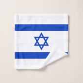 Israel-Flagge Badhandtuch Set (Waschlappen)