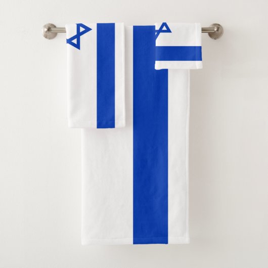 Israel-Flagge Badhandtuch Set (Insitu)