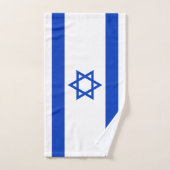 Israel-Flagge Badhandtuch Set (Handtuch)