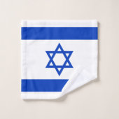 Israel-Flagge Badhandtuch Set (Waschlappen)