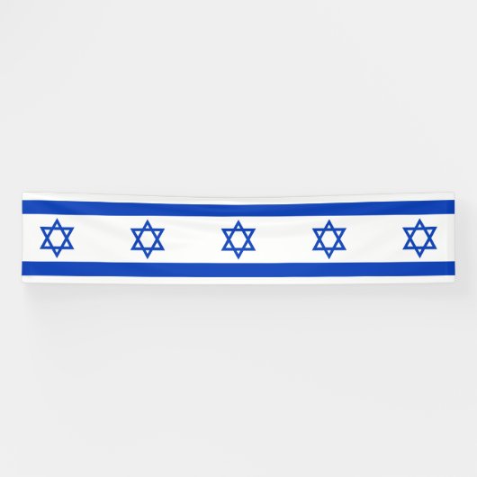 Israel-Flagge Banner (Horizontal)