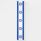 Israel-Flagge Banner (Vertikal)