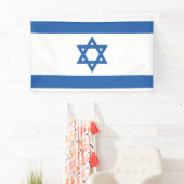 Israel-Flagge Banner (Insitu)