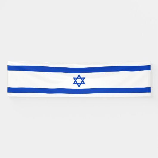 Israel-Flagge Banner (Horizontal)