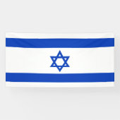 Israel-Flagge Banner (Horizontal)