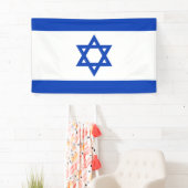 Israel-Flagge Banner (Insitu)