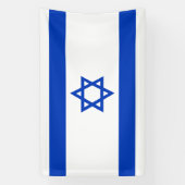 Israel-Flagge Banner (Vertikal)