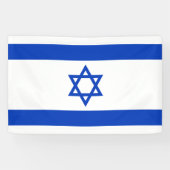 Israel-Flagge Banner (Horizontal)