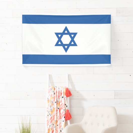 Israel-Flagge Banner (Insitu)