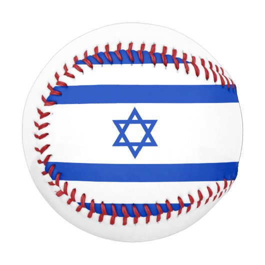 Israel-Flagge Baseball (Vorderseite Links)