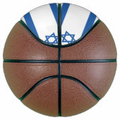 Israel-Flagge Basketball (Rechts)