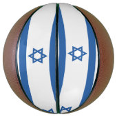Israel-Flagge Basketball (Vertikal)