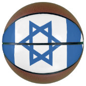 Israel-Flagge Basketball (Vorderseite)