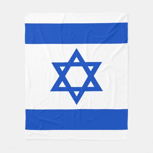 Israel-Flagge blauer Star von David Fleecedecke (Vorderseite)