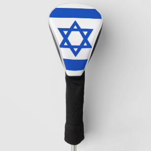 Israel-Flagge blauer Star von David Golf Headcover