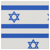 Israel-Flagge blauer Star von David Stoff (Nahaufnahme)
