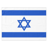 Israel-Flagge blauer Star von David Tischdecke (Vorderseite (Horizontal))