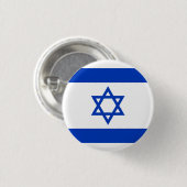 Israel-Flagge Button (Vorne & Hinten)