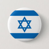 Israel-Flagge Button (Vorderseite)