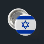 Israel-Flagge Button<br><div class="desc">Schaltfläche "Israel" Die israelische Flagge.</div>