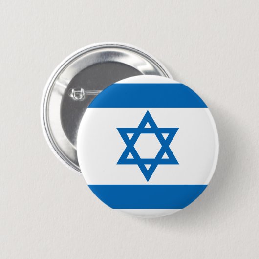 Israel-Flagge Button (Vorne & Hinten)