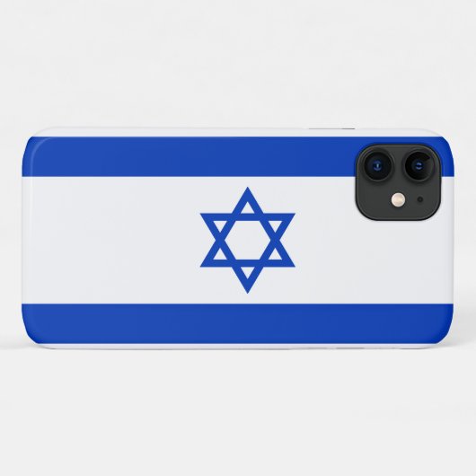 Israel-Flagge Case-Mate iPhone Hülle (Rückseite (Horizontal))
