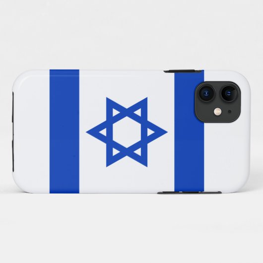Israel-Flagge Case-Mate iPhone Hülle (Rückseite (Horizontal))